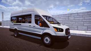 Proton Bus Simulator Road  Ford Transit  Camioneta de Pasajeros  Mapa Santa Rita PB [upl. by Notyalk371]