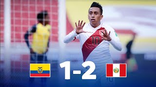 Eliminatorias Sudamericanas  Ecuador vs Perú  Fecha 8 [upl. by Poppo]