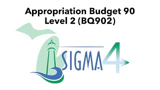 Appropriation Budget 90 Level 2 BQ902 [upl. by How]