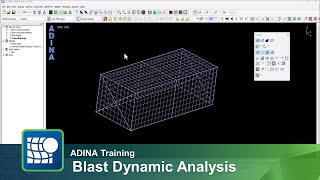 Blast Dynamic Analysis of Steel Panel Structures in ADINA [upl. by Mascia]