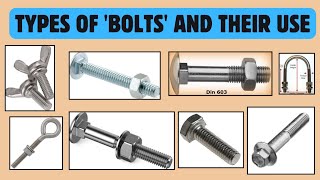 Type of Bolts used in Industry  EBS [upl. by Alletniuq]