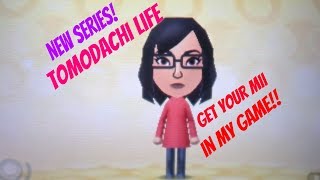 Tomodachi Life How to make a Mii and Making a New Island [upl. by Ylac]