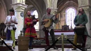 Les Médiévales de Provins 2014  musiciens 2 [upl. by Frum4]