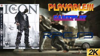 DEF JAM ICON RPCS3 PlayableStory Mode Fully Playable [upl. by Ainorev708]