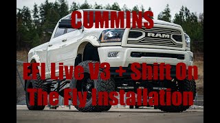 Cummins 67 EFI Live V3 Autocal  CSP5 Installation Instructions [upl. by Aerb]