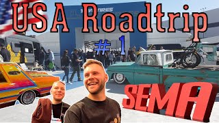 EDELWEISS  USA Roadtrip  Wir fahren zur SEMA Show 🤯 [upl. by Annotahs]