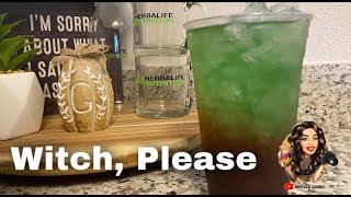 How to make Herbalife Loaded Tea  Halloween Edition  Witch Please [upl. by Undis]