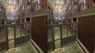 Sistine Chapel Virtual Tour 3D [upl. by Rochus559]