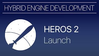 HyEnD  Hybrid Sounding Rocket HEROS 2 Liftoff [upl. by Cathyleen]