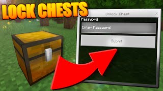 Minecraft Tutorial How To Make A Chest Statue [upl. by Odey]