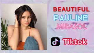 PAULINE MIRASOL Tiktok Dance Compilation [upl. by Aicitan]