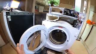 How to Replace The Door Seal on Any Integrated Washing Machine [upl. by Neraa]