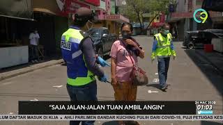 Ingkar PKP Alasan “Saja Jalanjalan Ambil Angin” [upl. by Braun418]