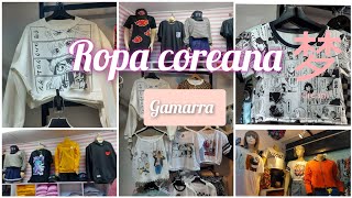 ROPA COREANA EN GAMARRA 🇰🇷 Moda koreana en invierno 💭 [upl. by Ihn]