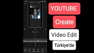 ücretsiz video düzenleme nasıl yapılır YouTube create video edit uygulaması nasıl kullanılır [upl. by Krishnah427]