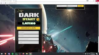 Dark Orbit  2024  Nuevo servidor Privado  Como instalar Dark Start [upl. by Selestina]