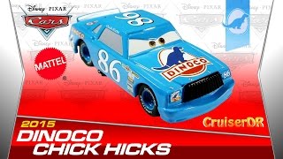 2015 Dinoco Chick Hicks Disney Pixar Cars DIECAST 155 Scale Mattel [upl. by Irb]