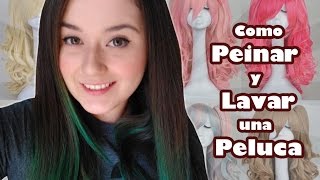 Cosplay  Como Peinar Desenredar y Lavar una Peluca  Serie 1 [upl. by Walt914]