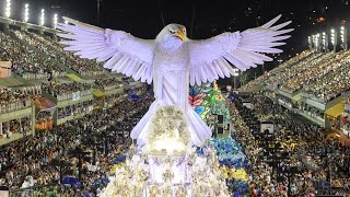 Top 50 Rio Carnival Floats HD  Brazilian Carnival  The Samba Schools Parade [upl. by Ardnaxela]