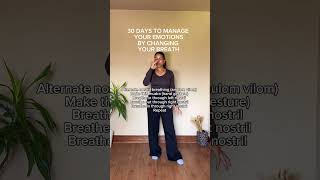 How To Manage Feeling Unstable Breathing Exercises For Emotional Regulation Day 6 shorts [upl. by Lerrad]