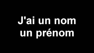 Jai un nom un prénom rituel accueil rêve de gosses [upl. by Odel]