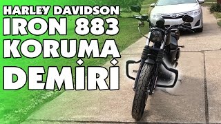 ikiTeker  Harley Davidson Iron 883e Koruma Demiri Takma [upl. by Arjun]