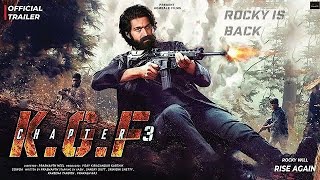 KGF 3  Official Concept Trailer  Yash  Srinidhi Shetty  Raveena Tandon  Prashanth Neel Prakash [upl. by Eachelle]