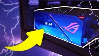 A Power Supply with a SCREEN 😵  Asus ROG Thor Review [upl. by Kerianne]