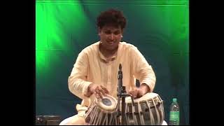 Shri Satyajeet Talwalkar Tabla Solo [upl. by Ahsinev944]