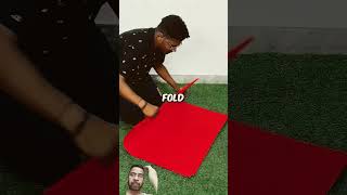 Folding Worldbiggest paper 10 times experiment fashion craft short [upl. by Enilekcaj]