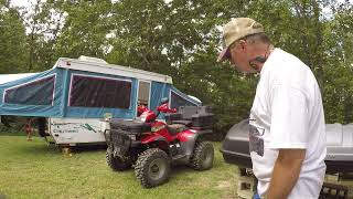 quotNomad Homeworkquot ATV Popup Camper Acura MDX Rural Living Vlog091323 [upl. by Tihor]