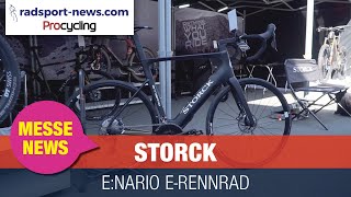 Eurobike 2019 Storck enario I E Rennrad [upl. by Ahsratan]