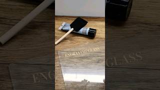 Engraving Glass with Vevor Laser [upl. by Winzler]