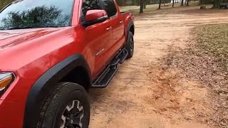 Installing Oedro Running Boards On My 2021 Tacoma [upl. by Rodnas143]