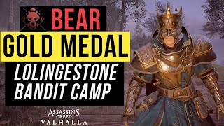 🥇 LOL GOLD LOLINGESTONE Bandid Camp  Trial of the BEAR  Mastery Challenge Tips  AC Valhalla [upl. by Cheyne]