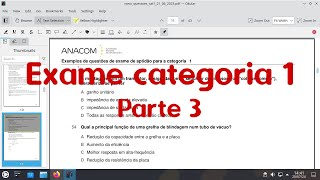 Preparação para o exame de radioamador de categoria 1  Parte 3 [upl. by Loma541]