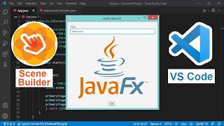 How to setup JavaFX in Visual Studio Code 2021 [upl. by Cassidy]