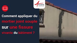 Réparer une fissure de mur extérieur et intérieur en 3 étapes [upl. by Tobin134]