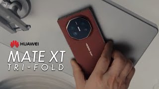 Huawei Mate XT 😱 🔥 Triple Folding Phone OFFICIAL [upl. by Schilling]