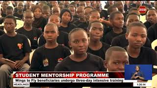 Wings to Fly amp Elimu Scholarship beneficiaries receive valuebased leadership training [upl. by Lesnah232]