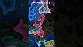 Hoi4 Soviet Union and Poland War but Poland Annexed Baltics and Romania hoi4timelapse hoi4 map [upl. by Walliw]