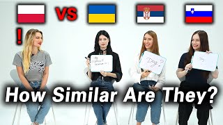 Polish Language Can Ukrainian Serbian and Slovenian Speakers Understand It [upl. by Wilkey]