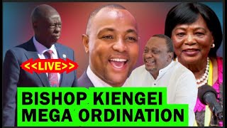 LIVE BISHOP BEN KIENGEI MEGA ORDINATION DP RIGATHI UHURU KENYATTA amp MAMA NGINA KENYATTA ATTENDS [upl. by Meehyrb]