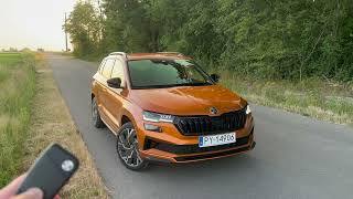 2023 Skoda Karoq Sportline 20 TSI 190 KM  0100 KMH [upl. by Eno]