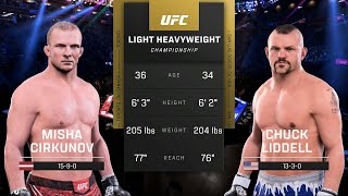 Misha Cirkunov vs Chuck Liddel Full Fight  UFC 5 Fight Night [upl. by Eiramanad]