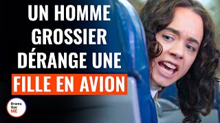 Un Homme Grossier Importune Une Fille Dans Un Avion  DramatizeMeFrance [upl. by Rosati]