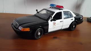 118th scale LAPD police car [upl. by Anilac]