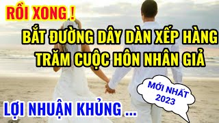 CUỘC SỐNG Ở MỸ BẮT ĐƯỜNG DÂY DÀN XẾP HÀNG TRĂM CUỘC HÔN NHÂN GIẢ [upl. by Homer]