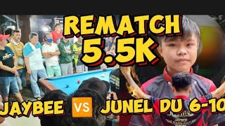 REMATCH Jaybee Sucal 🆚 610 JUNEL Du [upl. by Cassidy476]