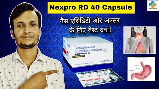 Nexpro RD 40 Capsule Use in Hindi  Dose price Side Effects Nexpro RD Capsule Use  SK Medicine [upl. by Henderson]